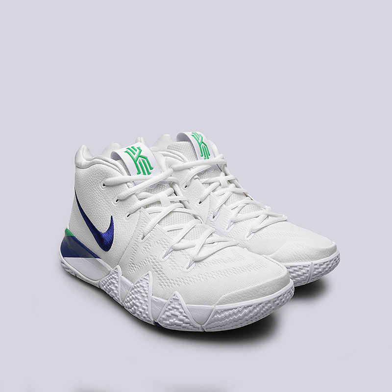мужские белые баскетбольные кроссовки Nike Kyrie 4 943806-103 - цена, описание, фото 2